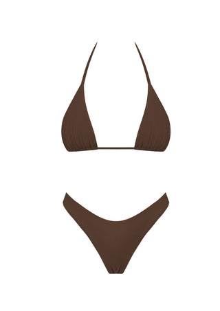 The New West Espresso Brown Bikini