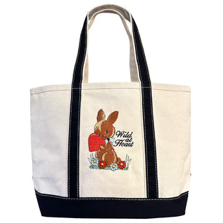 Wild At Heart Big Canvas Tote