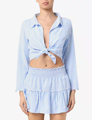 Casey Stripe Crop Top