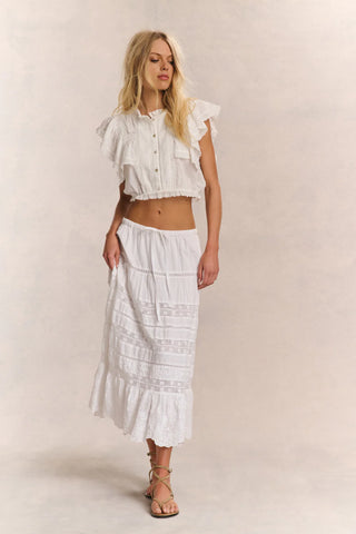 Loveshackfancy Donna Skirt