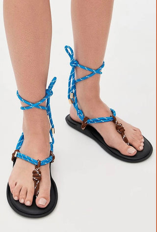 Sandal Multi Rope Detail