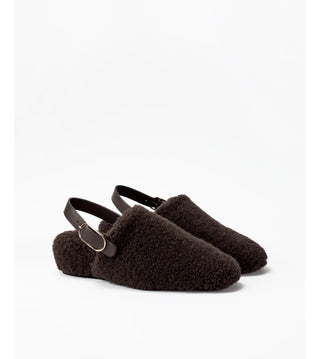 Le Seul Shearling Slide