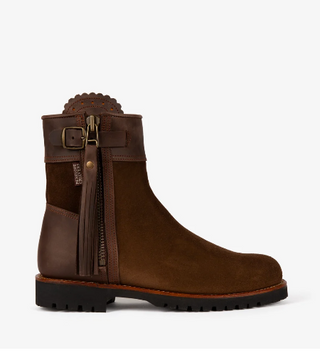 Inclement Cropped Tassel Boot