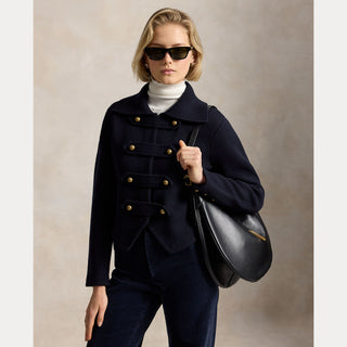 Wool Blend Cardigan-Sweater